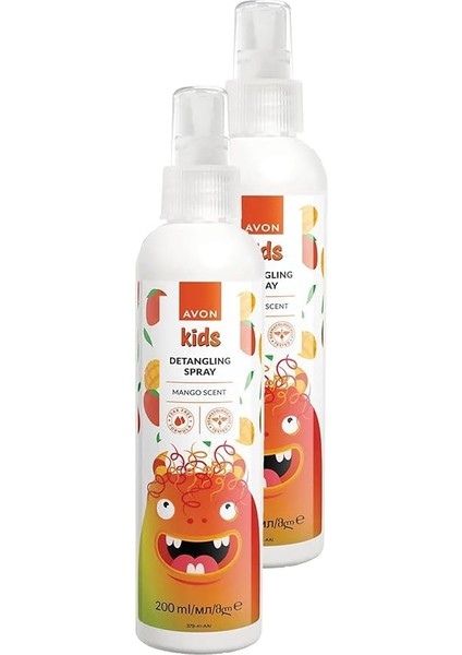 Mango Kokulu Saç Açıcı Sprey 200 Ml. Ikili Set