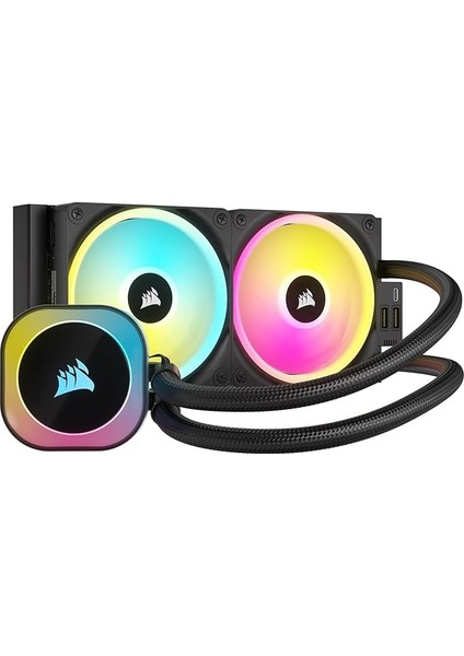 Icue Lınk H100I Rgb Aıo Sıvı Işlemci Soğutucusu (CW-9061001-WW)