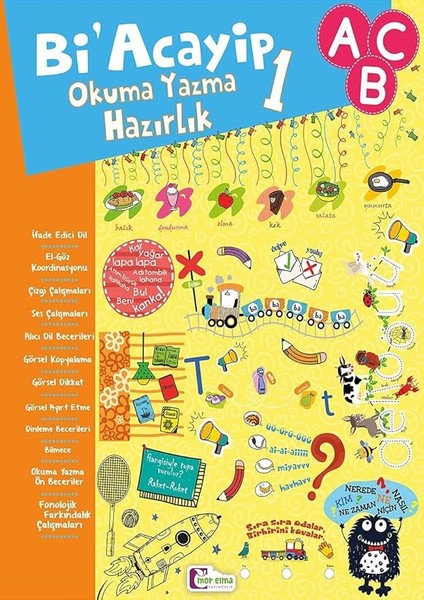 Elma Bi Acayip Okuma Yazma Hazırlık 1