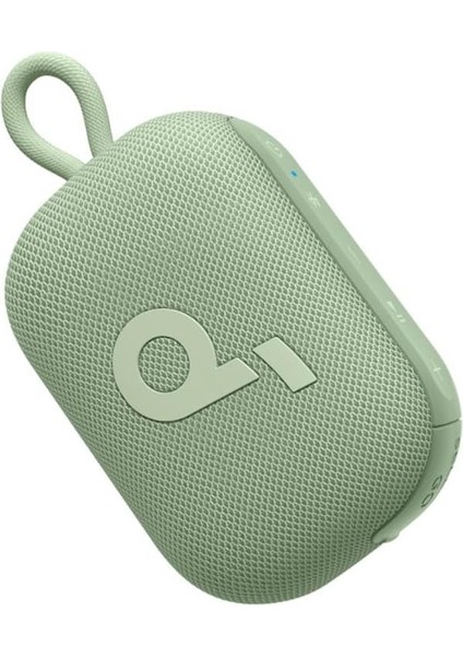 By Anker, Select 4 Go, 20 Saat Ultra Oynatma Süresi, 5W Güçlü Ses, IP67 Tam Koruma ve Yüzerlik, Hafiflik ve Kayış Tasarım, Her Yere Taşıması Kolay, Kablosuz Stereo Eşleştirme (Tws), Yeşil