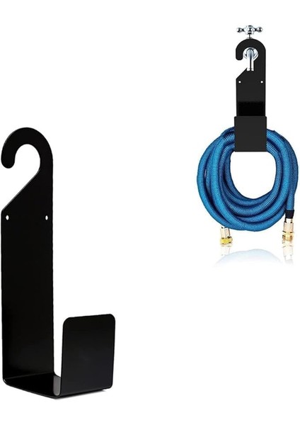 Hortum Askısı Için Bahçe Hortumu Tutucu Duvara Monte Hortum Kancası Çeşitli Hortum Musluğu Için Askı