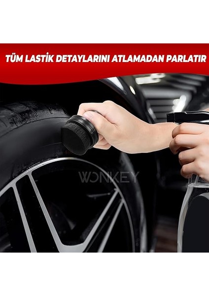 - Araba Lastik Parlatıcı Aplikatör Fırçası, Premium Araç ve Motor Lastik Parlatma Aparatı fiyatları