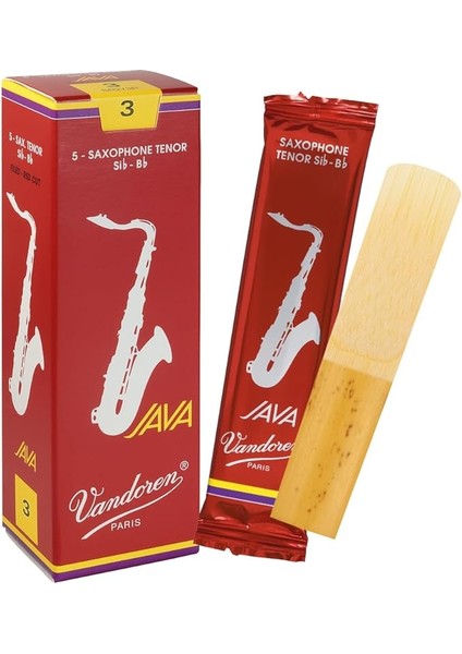 Java Kırmızı Tenor Saksafon Kamışlar - 5 Kutu - Mukavemet 3