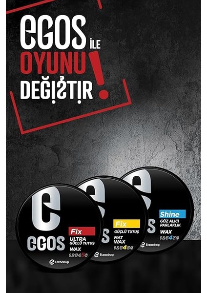Egos Mat Wax Güçlü 100 ml fiyatları