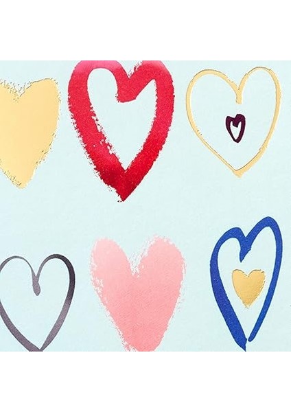 Tüm Durumlar Için Kartlar, Zarflı 24 Boş Kart (Kalpler) fırsatları