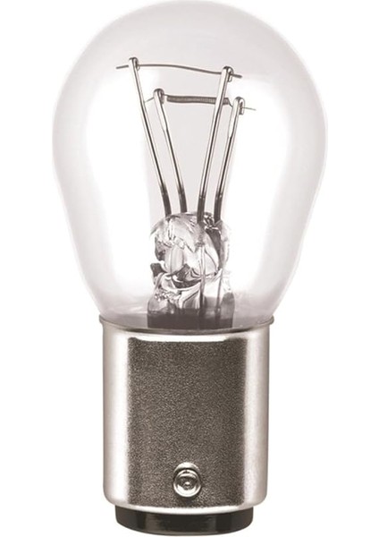 Ampul 12V 21W 1016 Çift Duy Şaşı P21/5W BAY15D 10 Adet modelleri