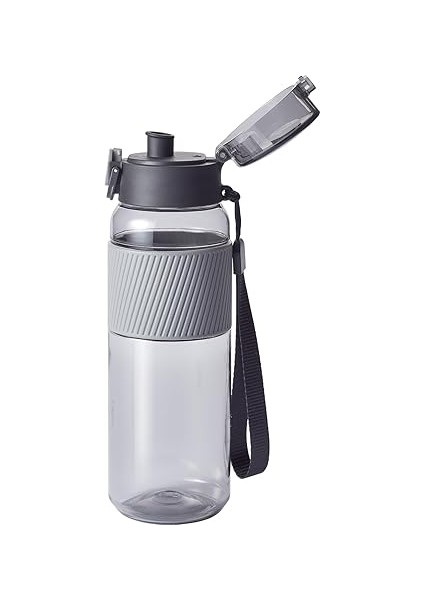 Içecek Şişesi, Bpa Içermez, Fitness, Boş Zaman ve Ofis Için Su Şişesi, Tritan, Gri, 680 ml modelleri
