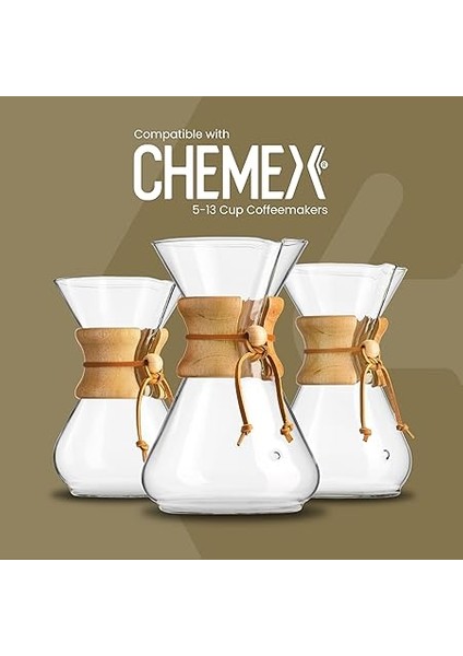 Kağıt Filtre FS-100, Kare Filtre, 6, 8 ve 10 Fincan Sürahisi, 100 Adet modelleri