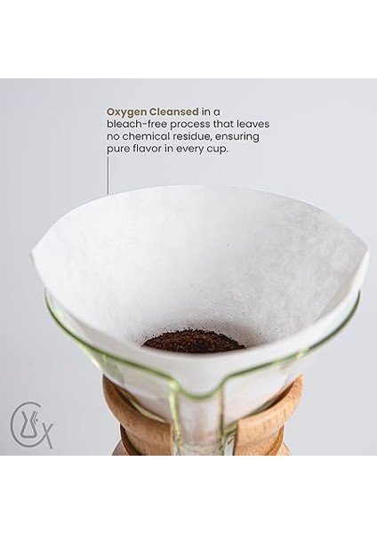 Kağıt Filtre FS-100, Kare Filtre, 6, 8 ve 10 Fincan Sürahisi, 100 Adet indirimleri