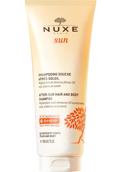 Sun After Sun Hair Body Shampoo - Güneş Sonrası Saç ve Vücut Şampuanı 200 ml