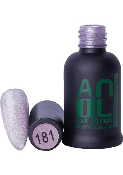 Professional Cosmetics Kalıcı Oje Kedi Gözü Renk 10ML | Dayanıklı Kolay Uygulanan Trend Renkler | Hızlı Kuruma ve Parlaklık (Kedi Gözü - 181)