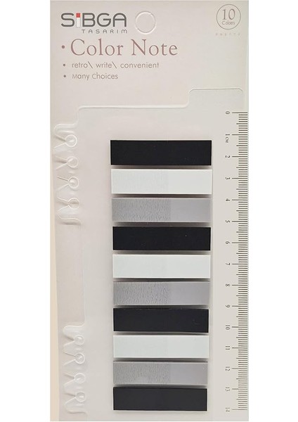 Renkli Postit Post-It Post It. Kitap Ayracı Ayraç Postit Sticker Not Kağıdı 200 Yaprak 2509