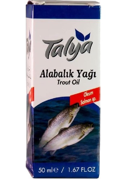 Alabalık Yağı 50 ml Aromasız Renkli