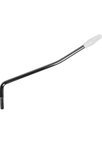 Tekli Tremolo Kol Çubuğu, Parlak Kaplama Elektro Gitar Tremolo Kolu Müzik Enstrümanlarını Akort Etmek Için Yüksek Sertlik (Siyah Çubuk Beyaz Kulp) fırsatları