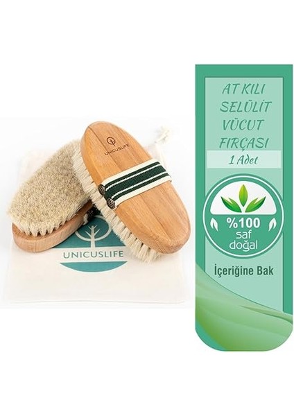 Doğal At Kılı Selülit/vücut Fırçası (Kese Hediyeli) fiyatları