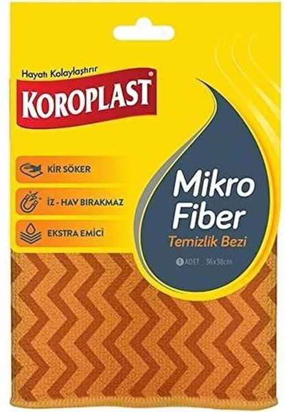 Mikrofiber Temizlik Bezi Tekli, Hızlı Kuruyan Uzun Ömürlü Mikrofiber Bez 36X38 Cm, Yüksek Emiş Gücü, Tüy ve Çizik Bırakmayan Toz Temizlik Bezi, Mutfak, Ofis, Ev ve Araç Temizliği Için Ideal fiyatları