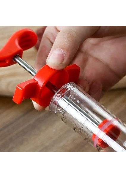 Marine Enjektör Set Paslanmaz Çelik Iğne Baharat Sos Şırınga fırsatları