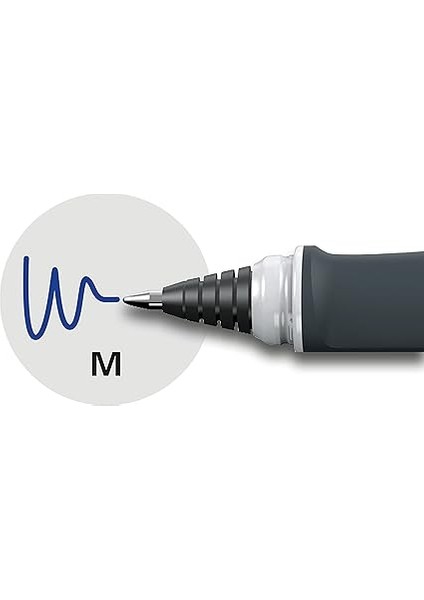 187849 Ray Roller Kalem (Standart Mürekkep Kartuşlarıyla Doldurulabilir, Sağ ve Sol Elini Kullananlar Için Uygundur) Beyaz/koyu Gri indirimleri