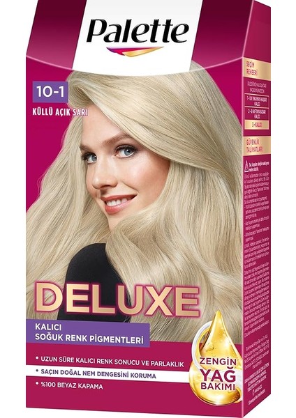 10-1 Küllü Açık Sarı Saç Boyası