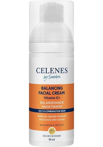Sea Buckthorn Dengeleyici Yüz Bakım Kremi Yağlı/karma Ciltler (50 Ml)