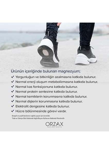 Ocean Extramag 250 Magnezyum Sitrat + P5P 30 Saşe fırsatları