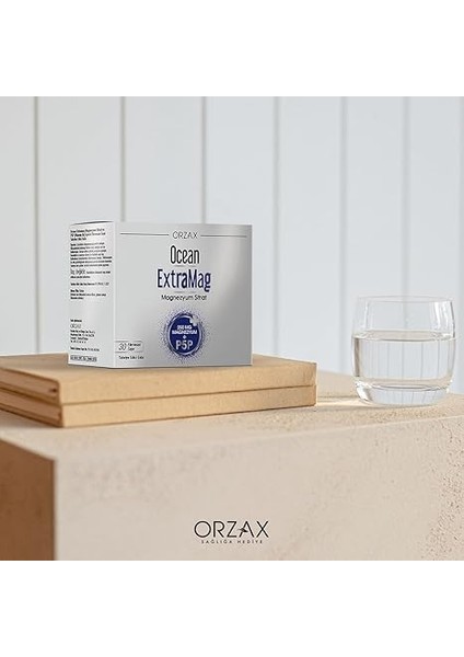 Ocean Extramag 250 Magnezyum Sitrat + P5P 30 Saşe indirimleri