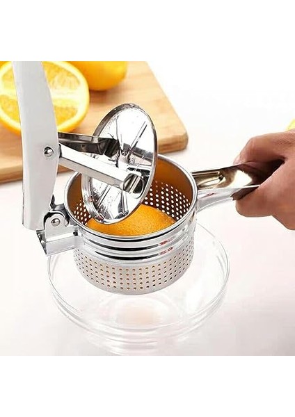 Home Paslanmaz Çelik Patates Püresi Presi, 3'ü 1 Arada Manuel Meyve ve Sebze Presi, Mutfakta Çok Yönlü Kullanım Için Patates ve Sebze Ezici fiyatları