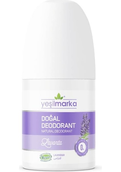 Doğal Deodorant- Lavanta -Vegan -Organik Içerikli -Çocuk ve Yetişkin Için Ideal- Aluminyum- Paraben- Parfüm Içermez