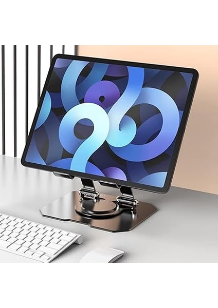 Taşınabilir Alüminyum Tablet Standı – 360° Ayarlanabilir, Katlanabilir ve Ergonomik Tablet Tutucu, Ipad, Samsung, Huawei ve Tüm 7”-13” Tabletler Için Uyumlu fırsatları