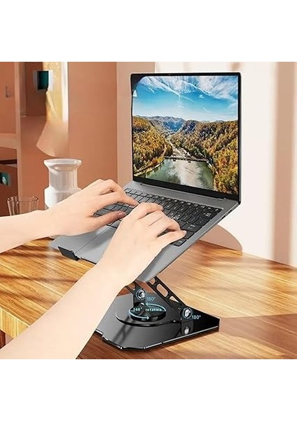 Taşınabilir Alüminyum Tablet Standı – 360° Ayarlanabilir, Katlanabilir ve Ergonomik Tablet Tutucu, Ipad, Samsung, Huawei ve Tüm 7”-13” Tabletler Için Uyumlu indirimleri