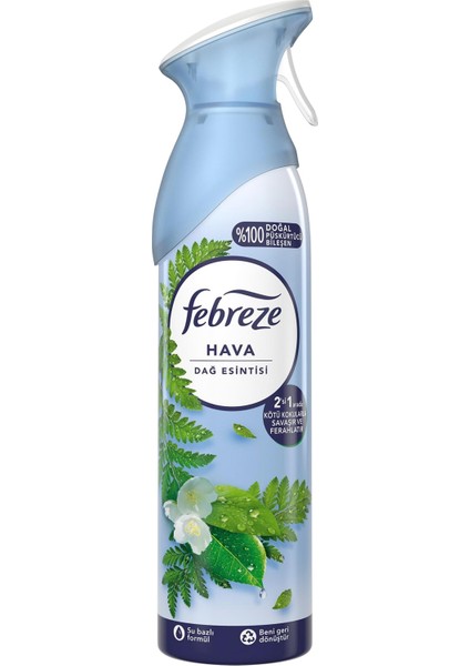 Hava Ferahlatıcı Sprey Oda Kokusu Dağ Esintisi 185 ml
