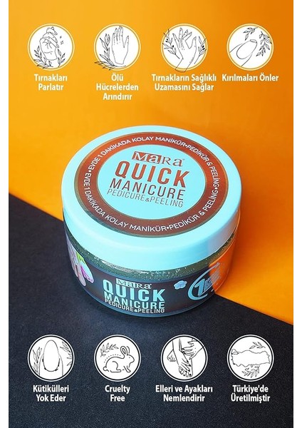 Shield Mara Kozmetik Kolay Manikür Pedikür Peeling 300 gr 1 Paket (1 x 300 G) modelleri
