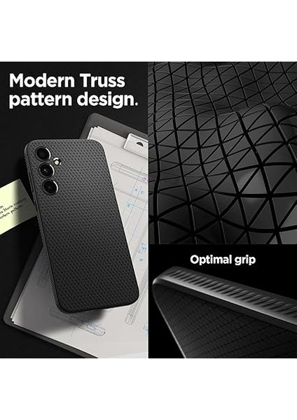 Galaxy A35 Kılıf Liquid Air Matte Black - ACS07519 modelleri