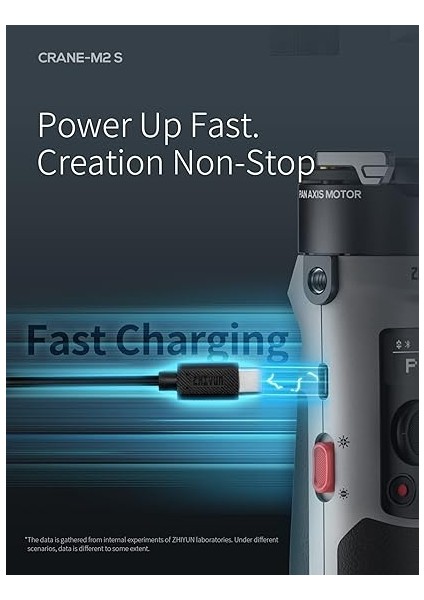 Zhi Yun Crane M2S Combo[official] 3 Eksenli Stabilizatör Gimbal Akıllı Telefonlar, Aksiyon Kameraları, Kompakt ve Hafif Hibrit Kameralar Için fırsatları