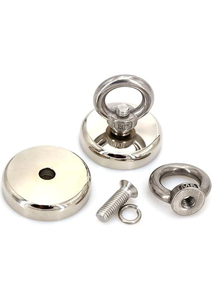 D25 19KG Fishing Magnet 25MM Askılı Güçlü Neodyum Mıknatıs indirimleri