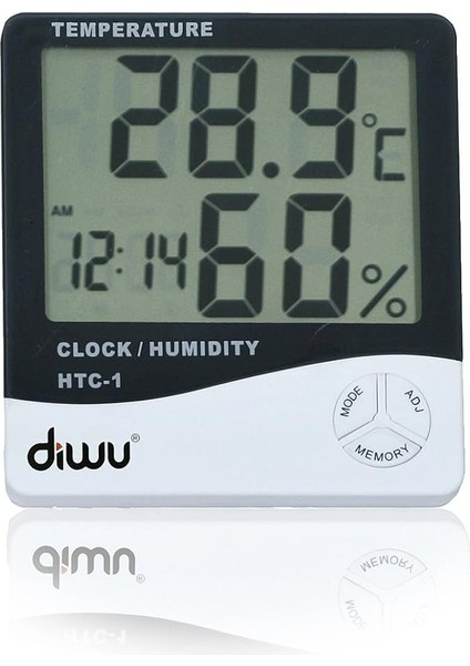 Htc-1 Saatli Nem Ölçer ve Termometre