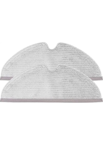 S6 Maxv ile Uyumlu Ibrush 2li Mop Fiber Bezi (Roborock S6 Maxv ile Uyumlu Ibrush)