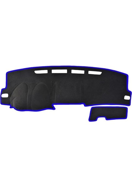 Torpido Koruma Halısı Siyah Kenar Renk Mavi Toyota Coralla 2006-2012 ile Uyumlu