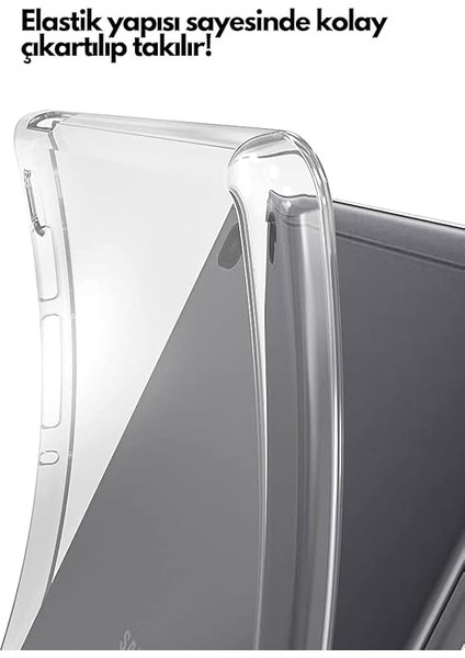 Galaxy Tab A9 Şeffaf Kılıf Silikon Tablet Kılıfı Ultra Ince Buzlu Şeffaf Kılıf (Tab A9) fiyatları
