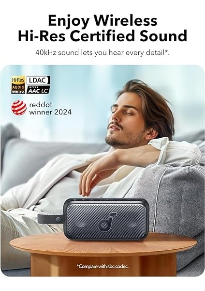 By Anker Motion 300 Bluetooth Hoparlör, 30W Stereo Ses, 13 Saat Oynatma, Ipx7 Su Geçirmez, Miraj Siyahı fiyatları