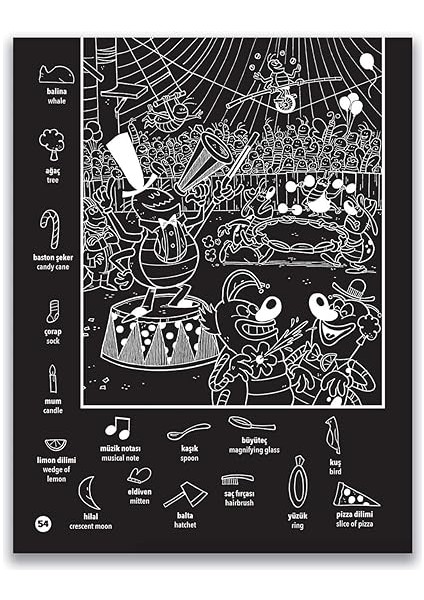 Atölyesi Yayınları Highlights: Parlayan Hidden Pictures Puzzle modelleri