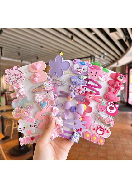 Çocuk Saç Tokası Saç Aksesuarları Yeni Küçük Kız Saç Kartı Kızlar Sevimli Bebek Bangs Kartı (Yurt Dışından) fiyatları