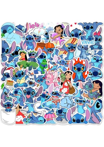 Major Selection Stitch Seri 2 Defter Suluk Laptop Notebook Tablet Telefon Kılıf Sticker Seti modelleri