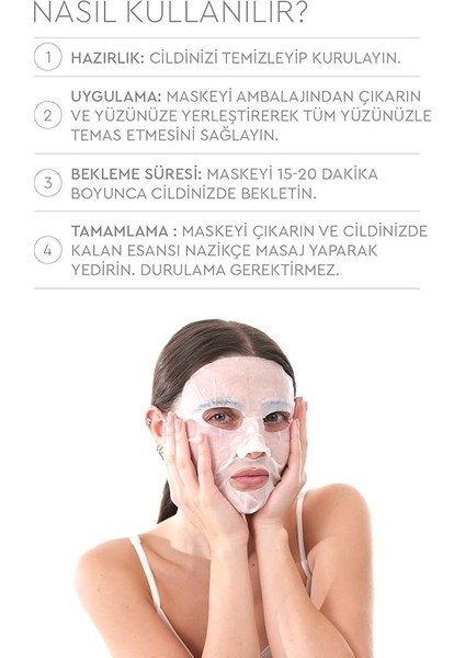 Aloe Vera Özlü Yüz Maskesi 5'li 88092208001605 indirimleri