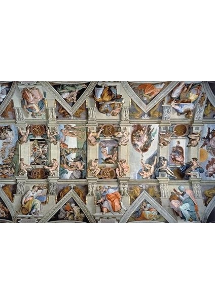 5000 Parça Yapboz Sistine Kilisesi fiyatları