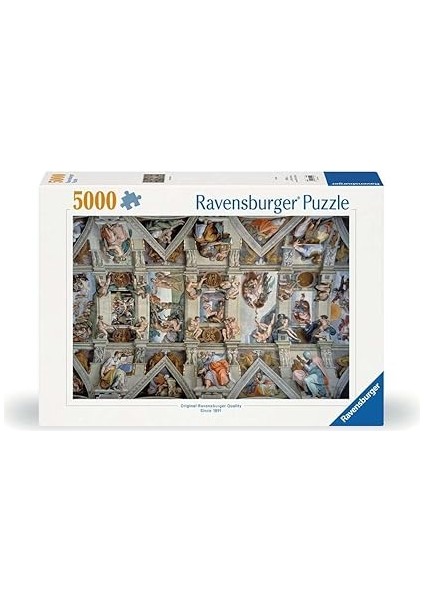 5000 Parça Yapboz Sistine Kilisesi modelleri