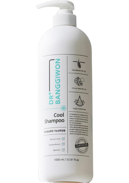 Banggıwon Dökülme Karşıtı Serin Yatıştırıcı Şampuan Cool Shampoo Anti Hair Loss 1000 ml