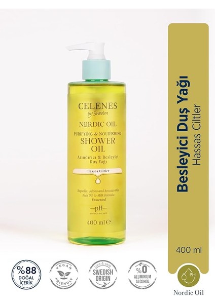 Celenes Nordic Oil Duş Yağı Hassas Ciltler fiyatları
