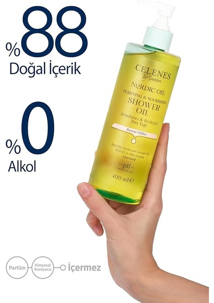 Celenes Nordic Oil Duş Yağı Hassas Ciltler fırsatları