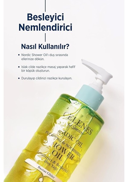 Celenes Nordic Oil Duş Yağı Hassas Ciltler indirimleri